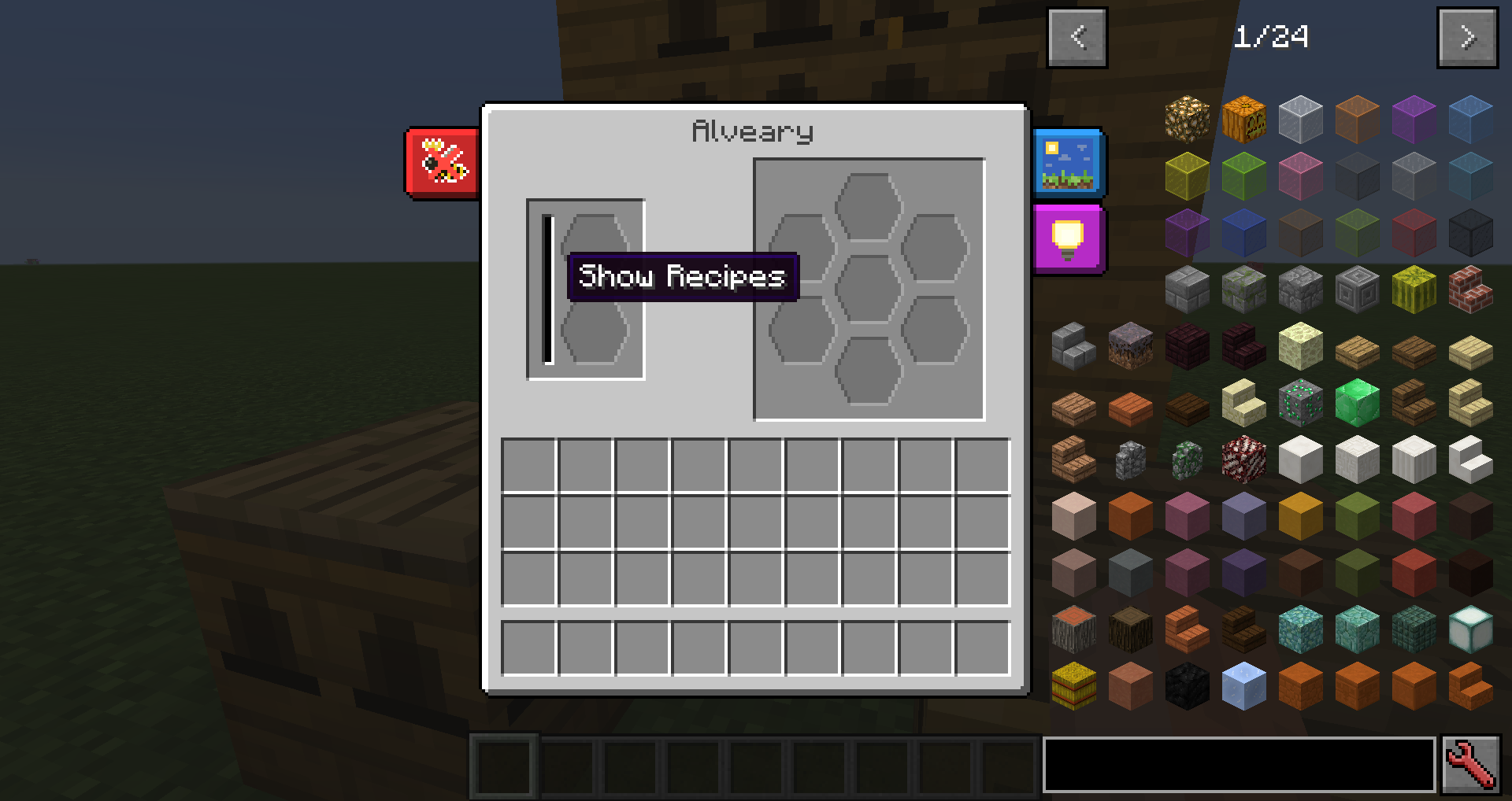 Just Enough Forestry Bees (JEFB) — screenshot 1