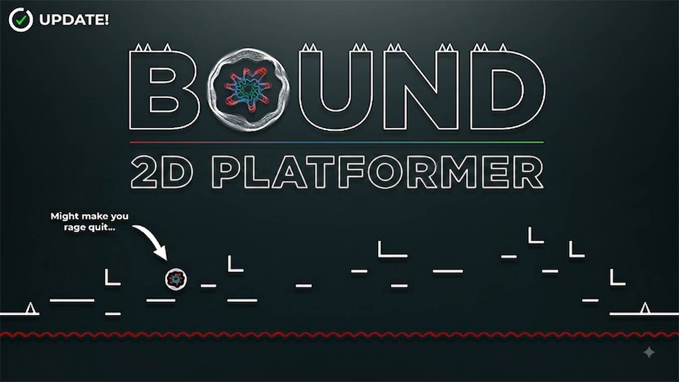 Bound - 2D Platformer — screenshot 1