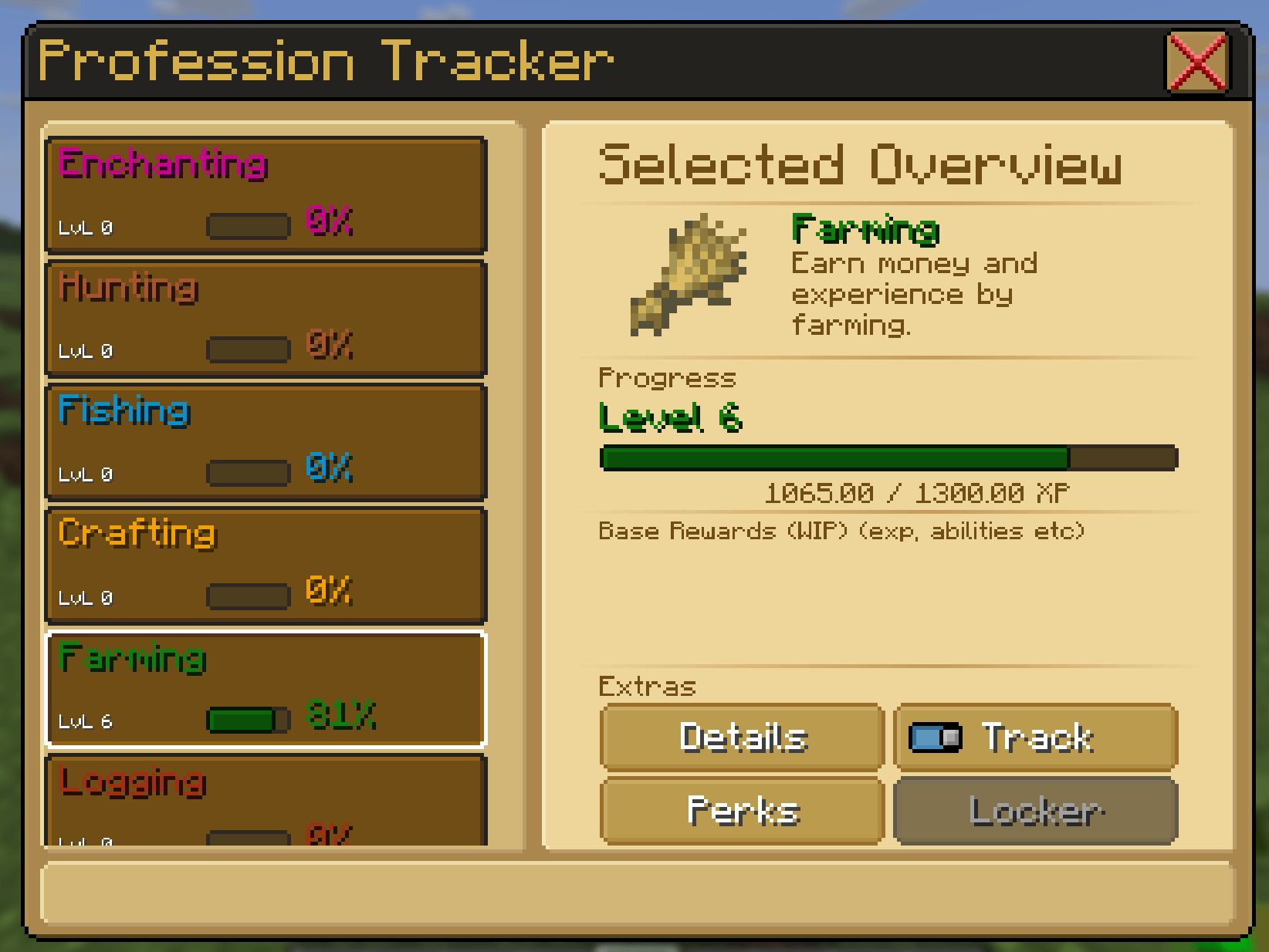 Professions — screenshot 3