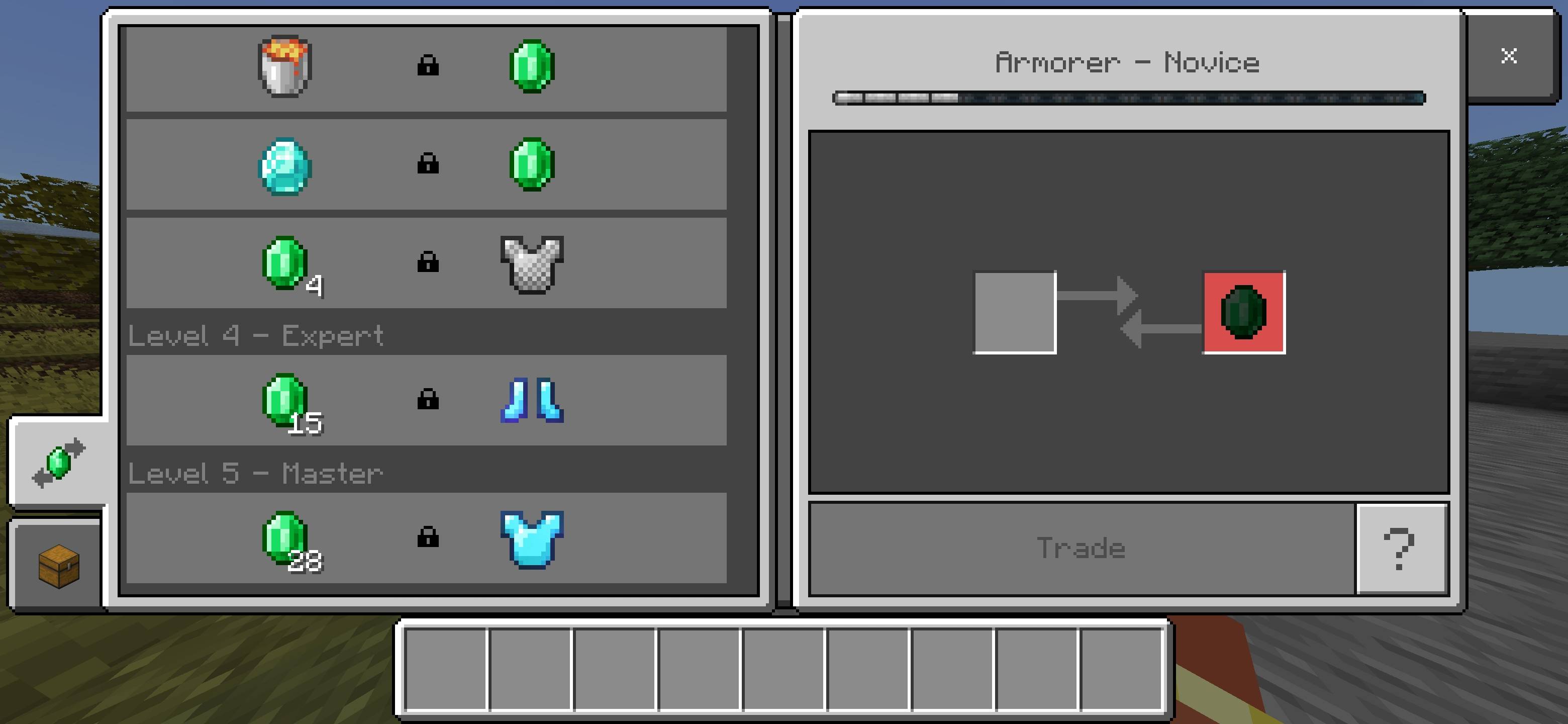 VILLAGER TRADE REVEALER — screenshot 2