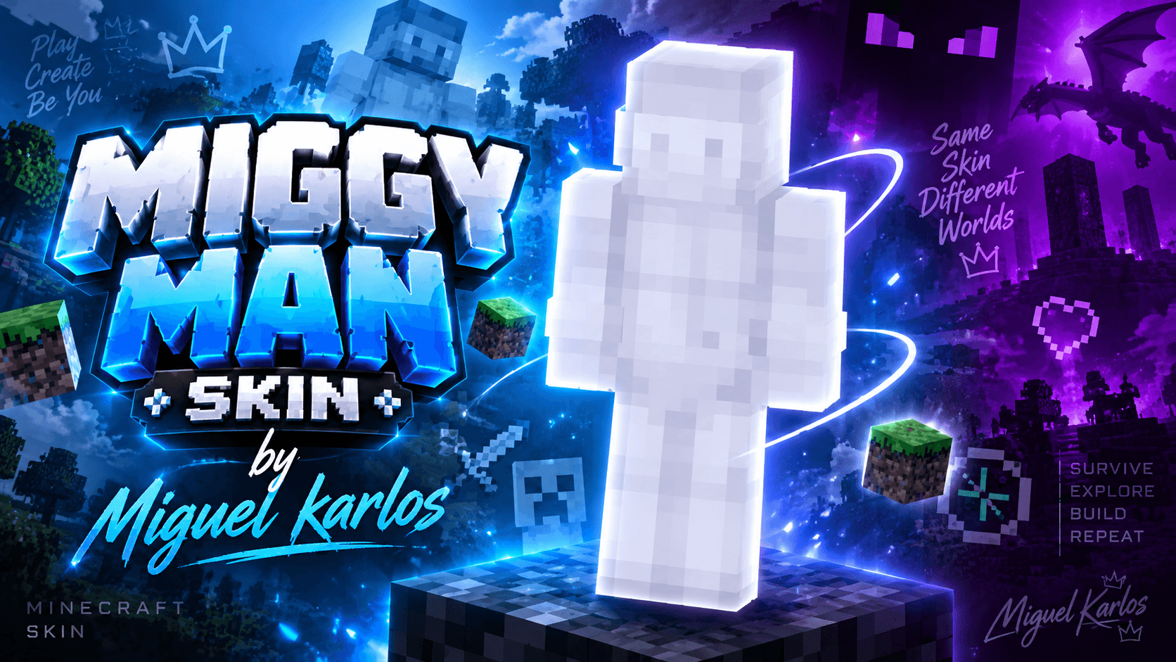 MIGGY MAN SKIN BY MIGUEL KARLOS — screenshot 1