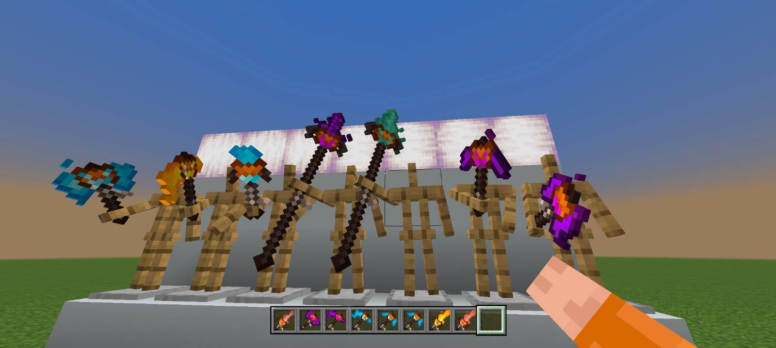 Material Spectral Pumpkin [A&S] — Minecraft Bedrock
