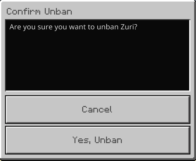 Ban System — screenshot 3