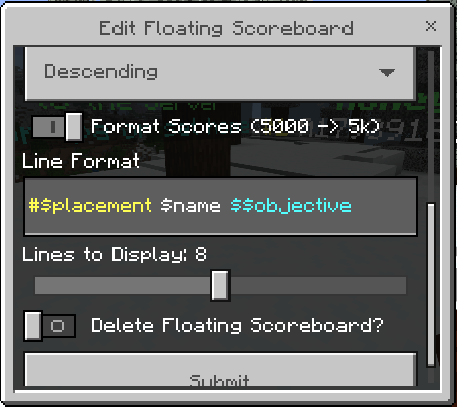 Advanced Scoreboard & Floating Text — screenshot 5