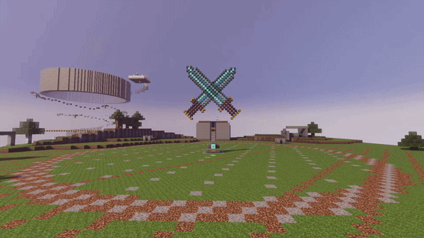 Epic PvP Map | 4 Kits, Dual Mods, One Click Kit Equip, Parkour Lobby. Big Arena | by Ash Blast — screenshot 2