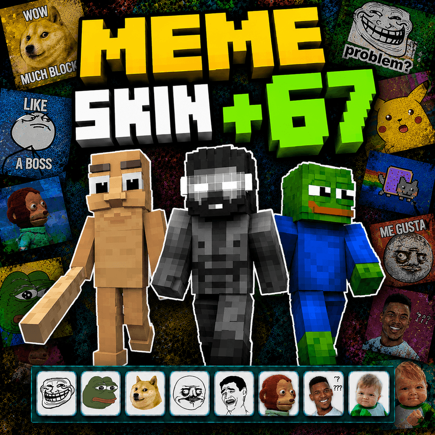 Best Meme Skin +67 Funny — screenshot 2