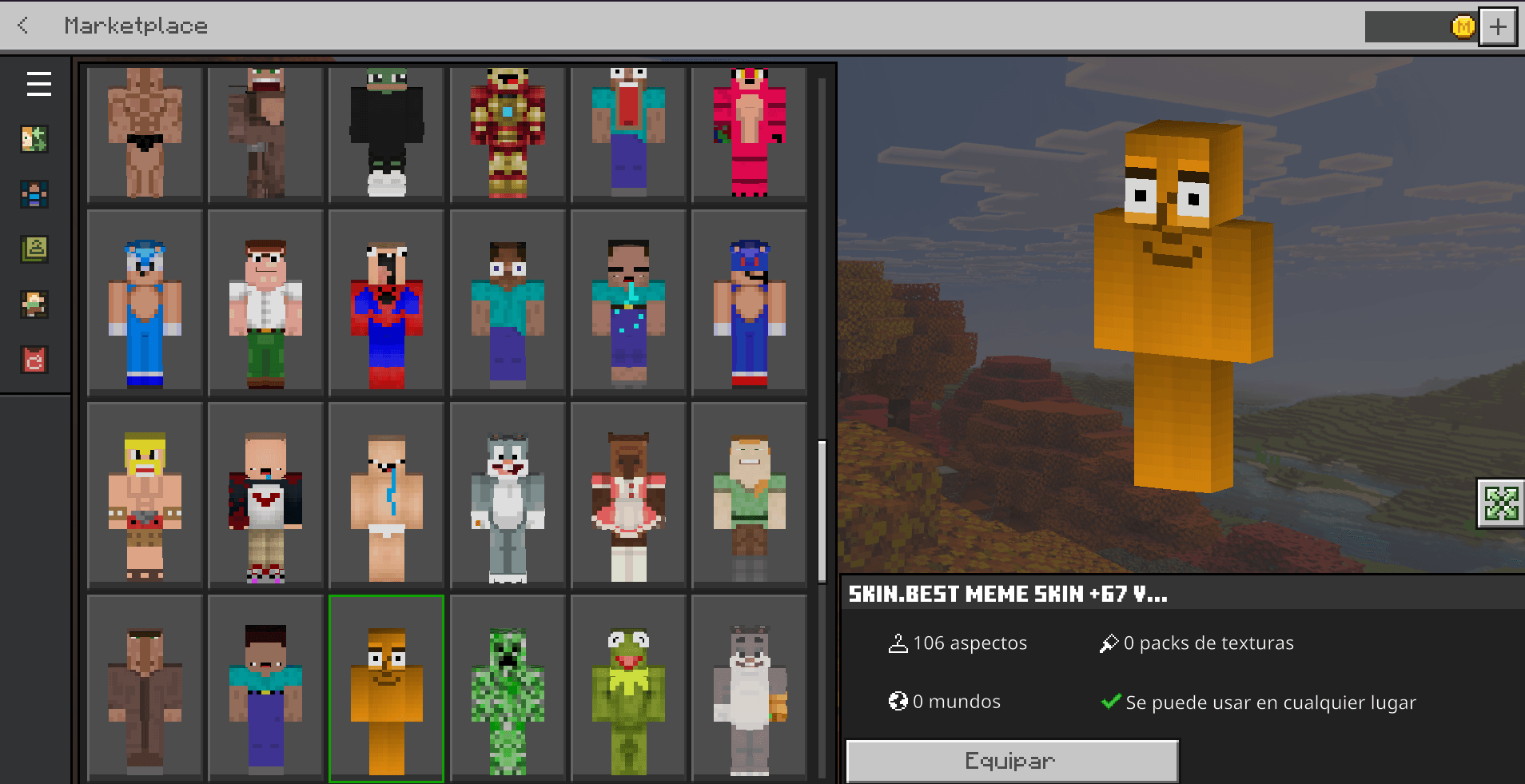 Best Meme Skin +67 Funny — screenshot 4