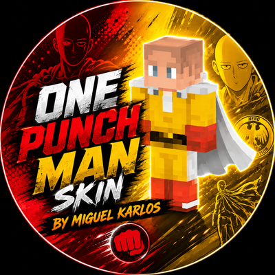 ONE PUNCH MAN SKIN BY MIGUEL CARLOS