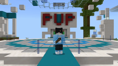 Ancient Jungle Ruins PvP Map | Bot PvP, Auto Gear, Mace, Sword & Spear — screenshot 4