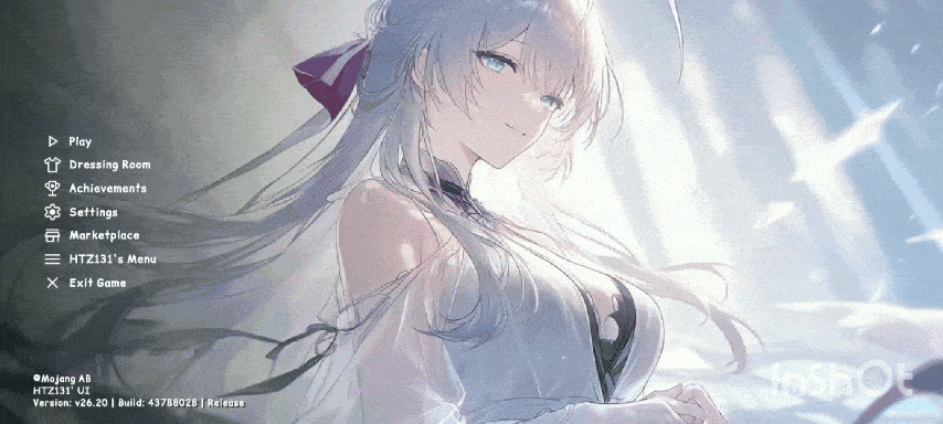 Anime Girl Animated UI V3 HTZ131 Version — screenshot 2