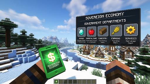 Sovereign Economy - Economy for servers — screenshot 1