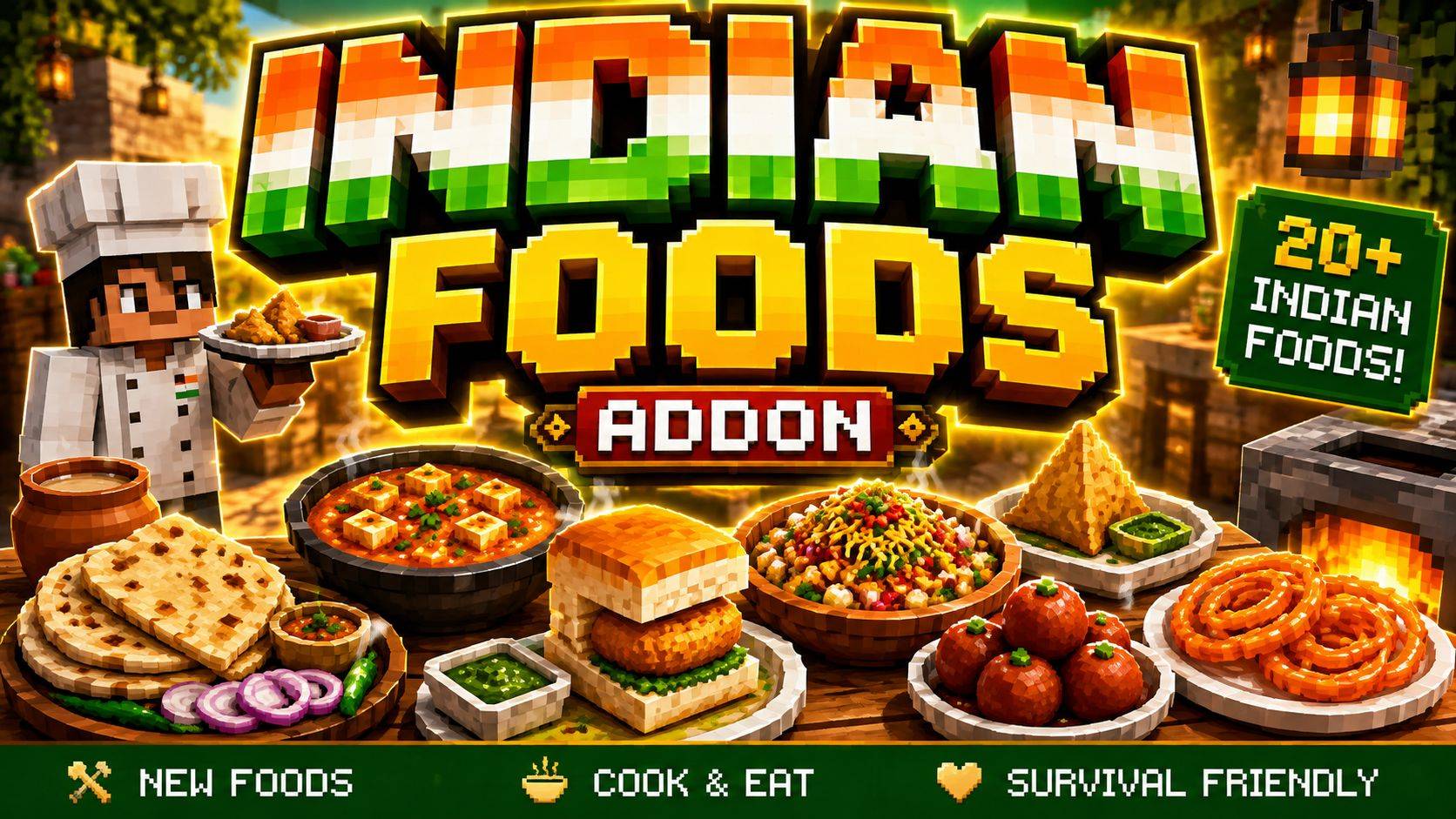 Indian Foods Addon — screenshot 1