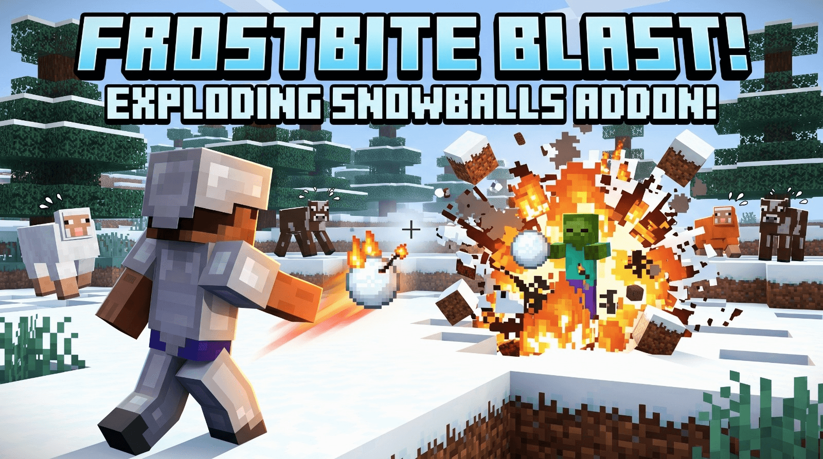 Frostbite Blast: Exploding Snowballs — screenshot 1