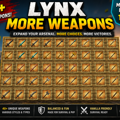 Lynx More Weapons (Achievement Friendly Update!!!)