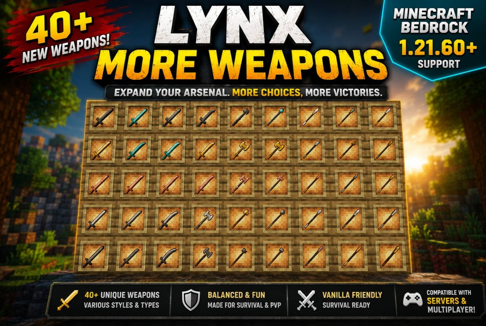 Lynx More Weapons (Achievement Friendly Update!!!) — screenshot 1