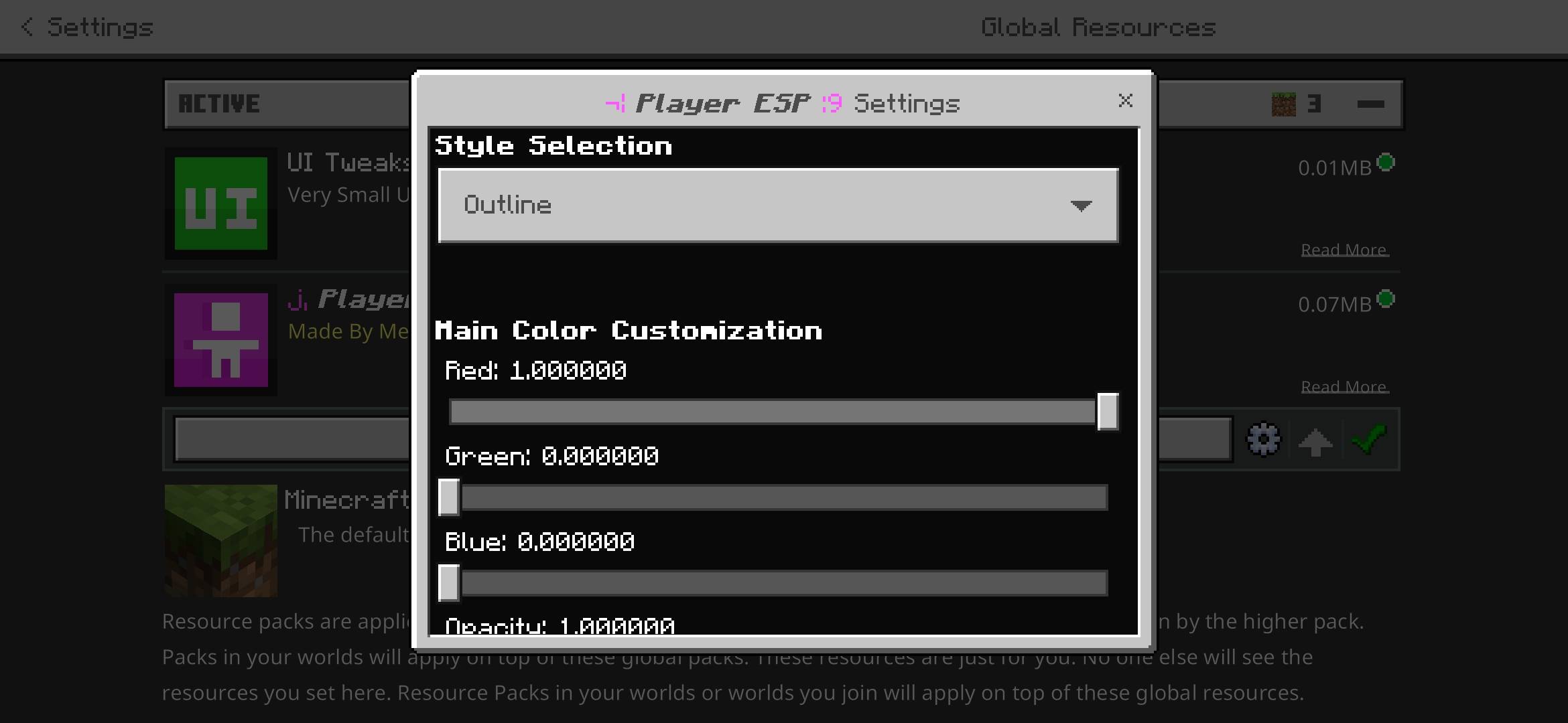 Outline & Highlight ESP — screenshot 1