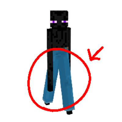 Endermen with pants