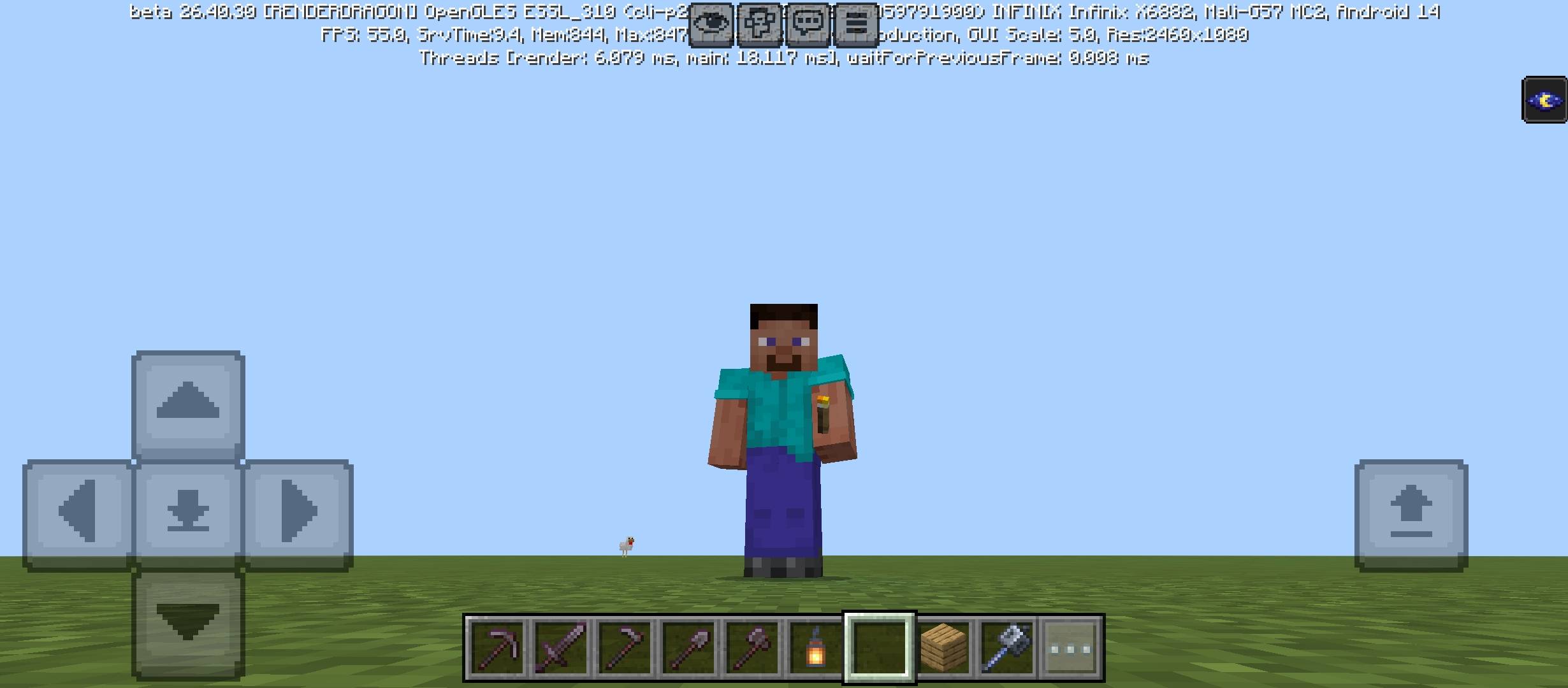 Linkehand-DynamicHand [ACHIEVEMENT FRIENDLY] — Minecraft Bedrock