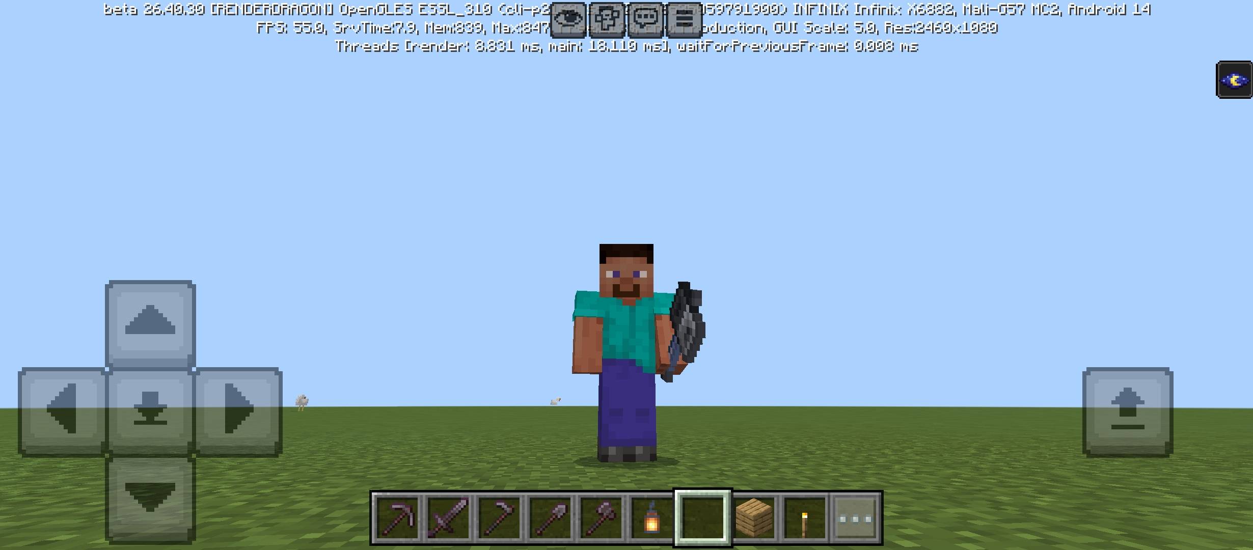 Linkehand-DynamicHand [ACHIEVEMENT FRIENDLY] — Minecraft Bedrock