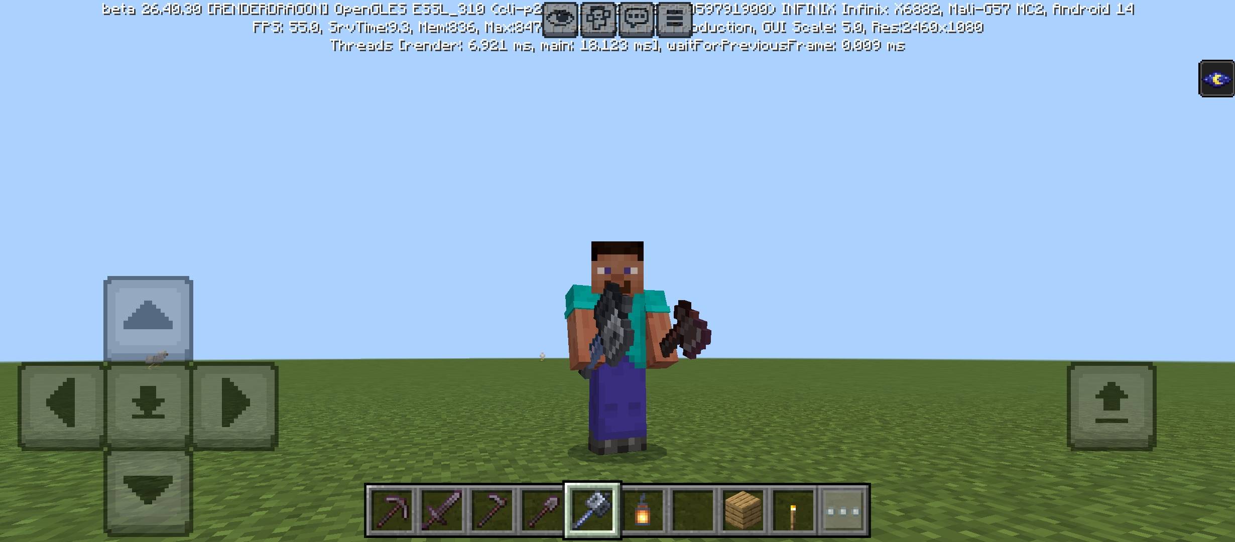 Linkehand-DynamicHand [ACHIEVEMENT FRIENDLY] — Minecraft Bedrock