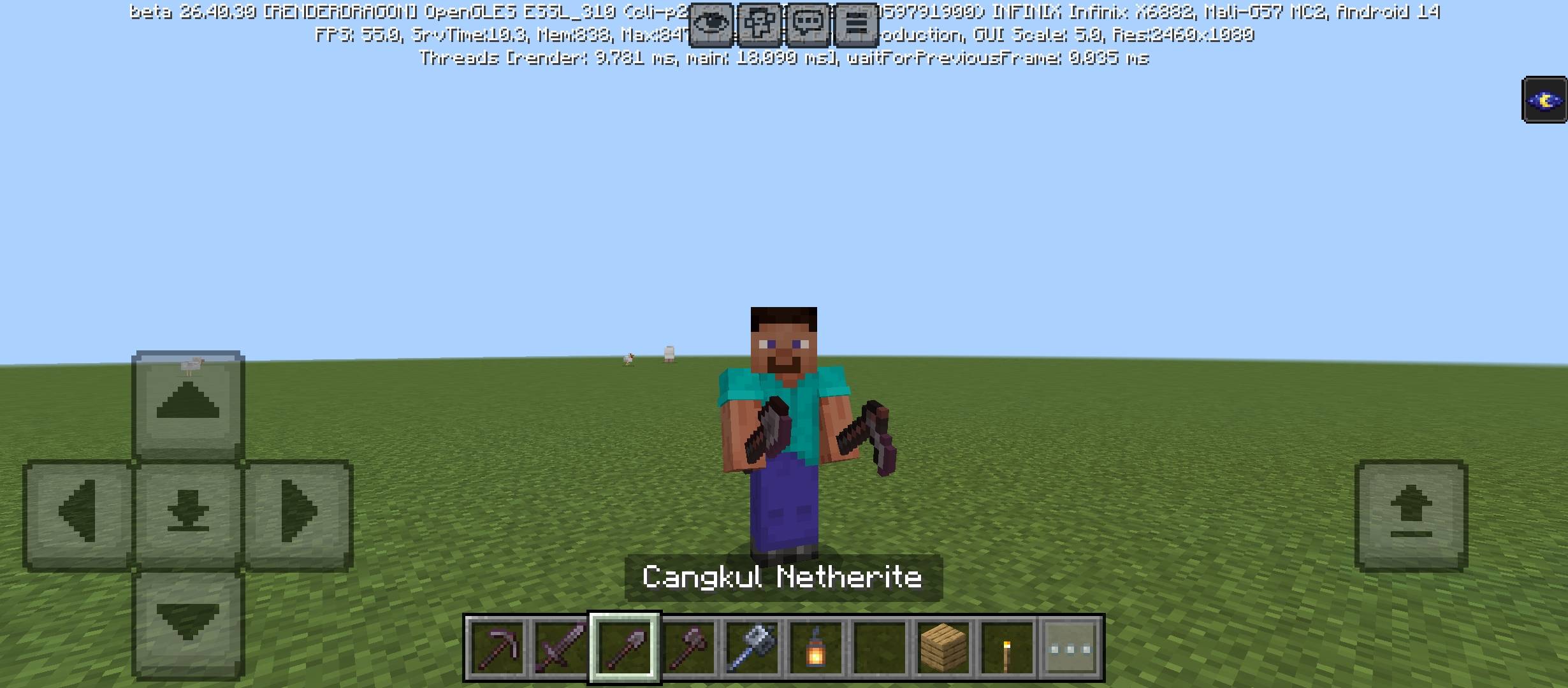 Linkehand-DynamicHand [ACHIEVEMENT FRIENDLY] — Minecraft Bedrock