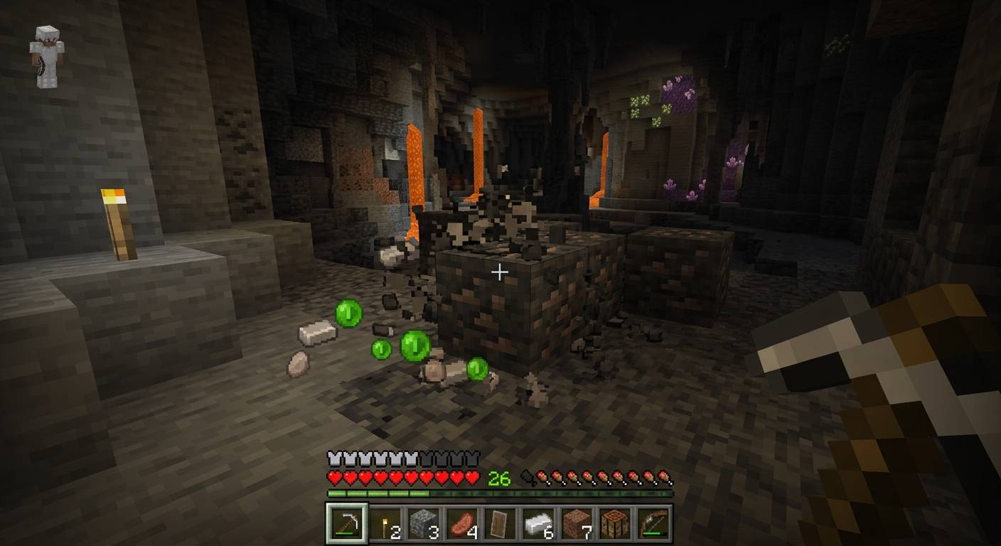 Vein Miner | Achievement Friendly MCPE — screenshot 1