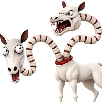Morph Into Long Neck Horse