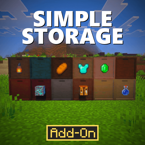 Simple Storage Addon — screenshot 1