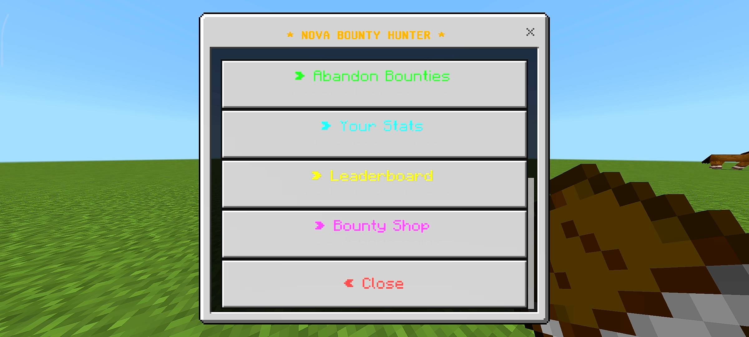 Nova Bounty Hunter - Mob Hunting Bounty System — screenshot 6