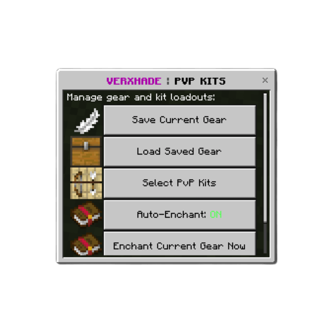 Verxhade Client | [Pvp/ Bots/Map Arena Spawn Utility] — screenshot 3