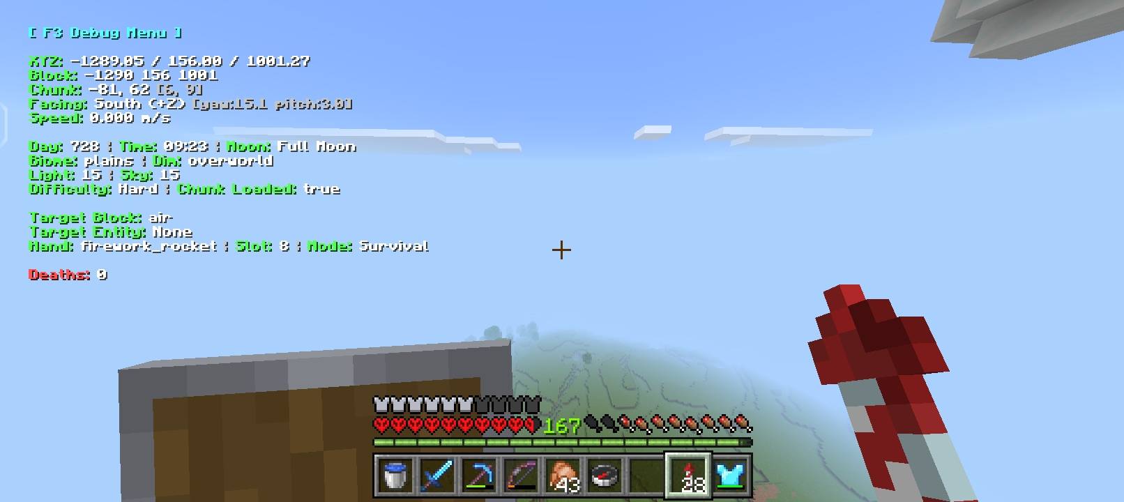 F3 Menu / Death Counter — screenshot 2