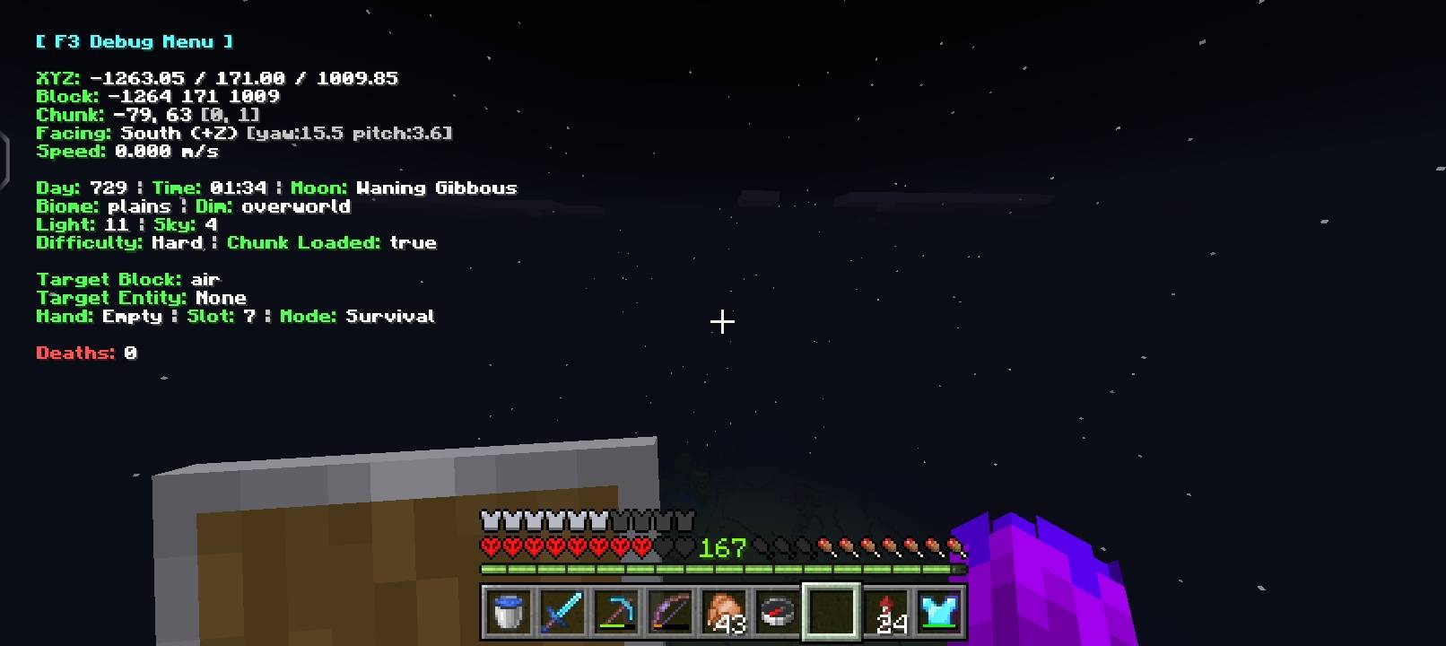 F3 Menu / Death Counter — screenshot 3