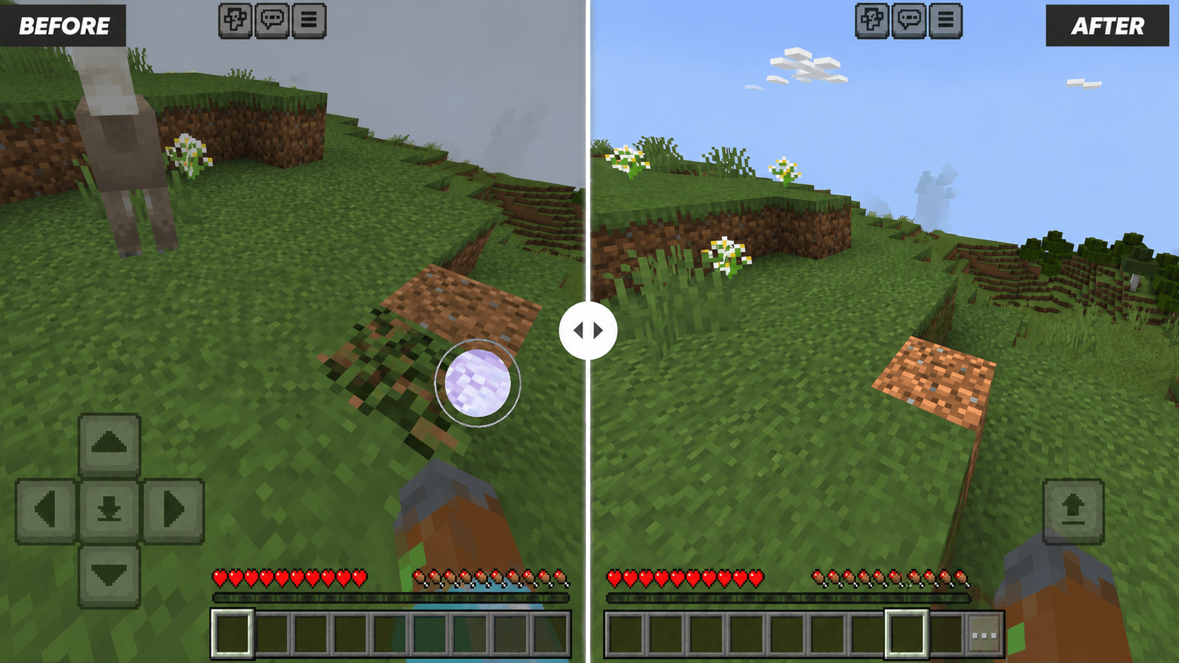 No Touch Circle: Clean Mobile HUD — screenshot 1