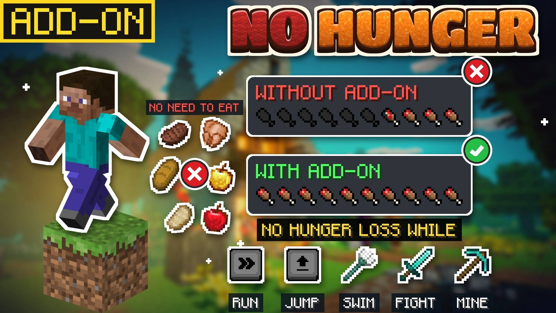 No Hunger - Infinite Hunger — screenshot 1