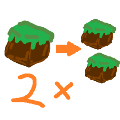 Double block drops (achievement friendly)