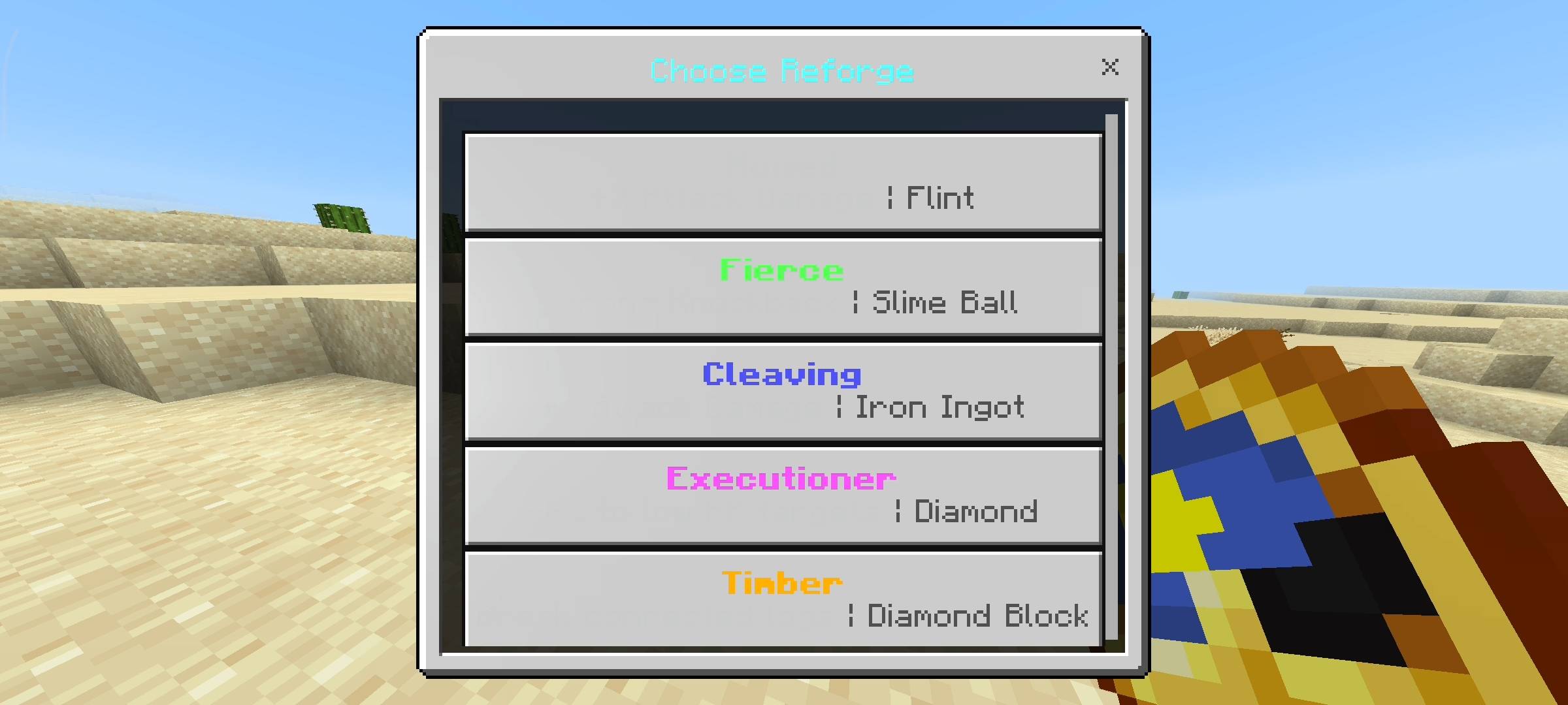 NovaReforging - Custom Stats & Abilities — screenshot 3