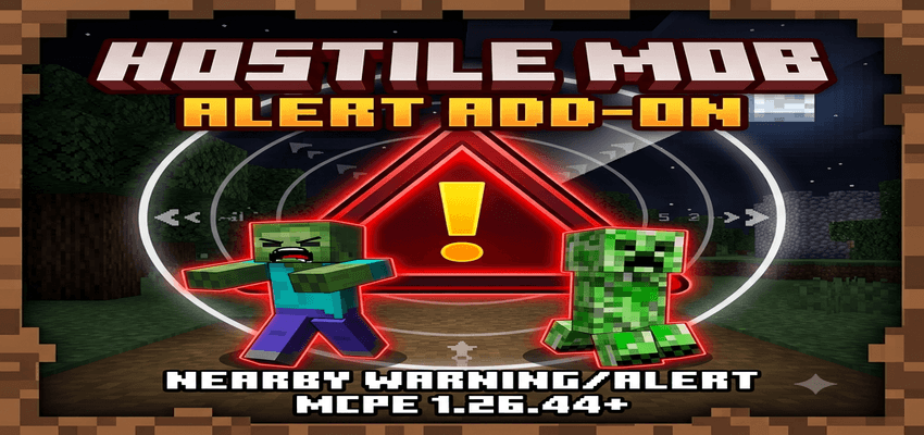 Hostile Mob Radar & Alert [Achievement Friendly] — screenshot 1