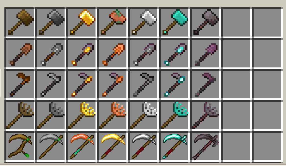 Andy's Advanced Hammers, Excavators & More! — screenshot 2
