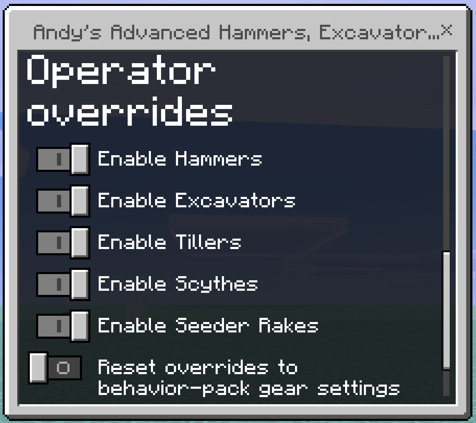Andy's Advanced Hammers, Excavators & More! — screenshot 4