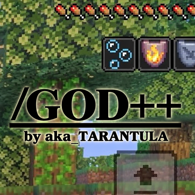 Commands /god++ TheGodControl - Control immunity, and the authority!