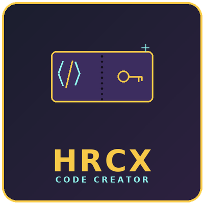 HRCX Code Creator