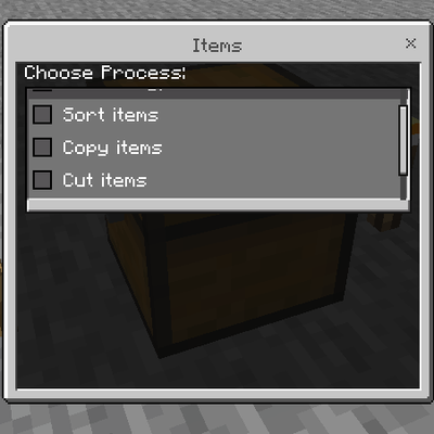 Sort & Copy Items Tool