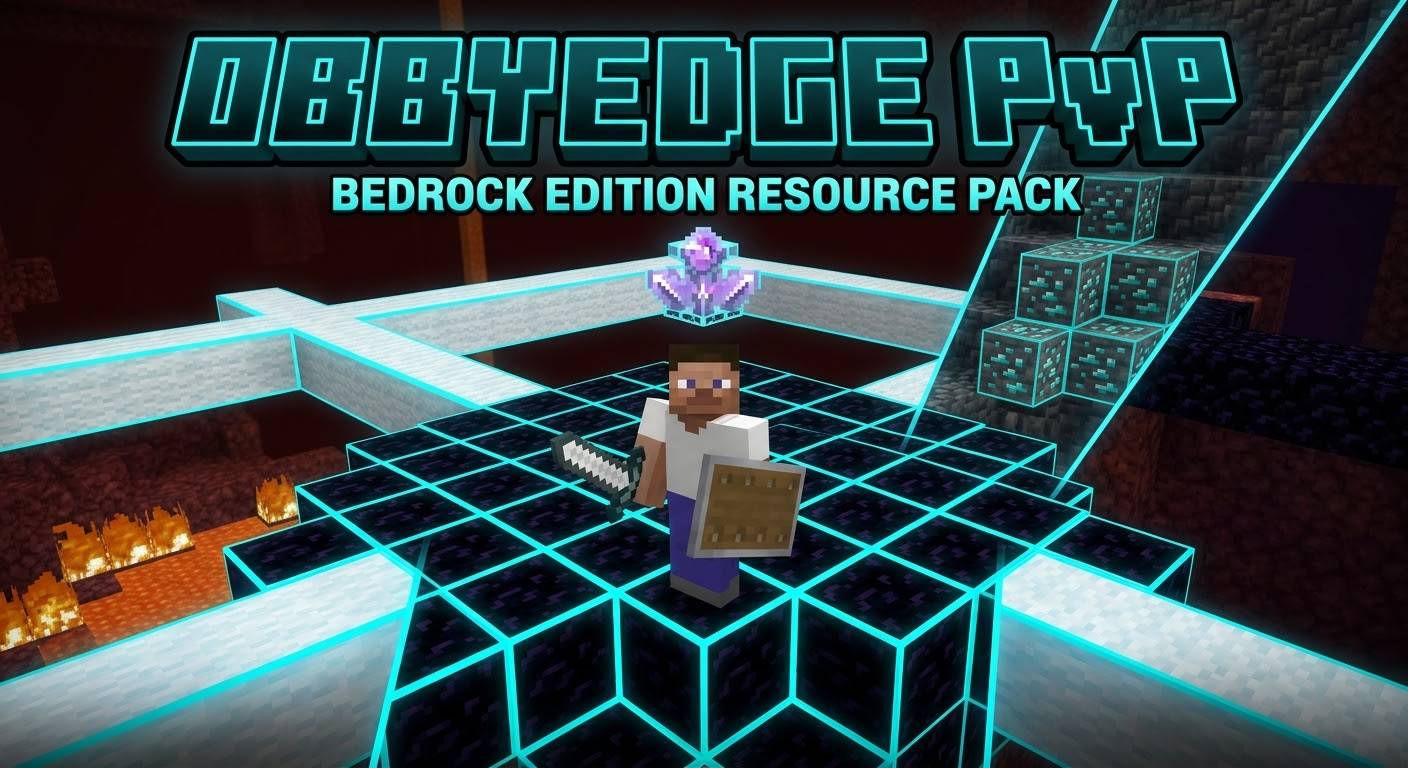 ObbyEdge PVP — Minecraft Bedrock Texture Pack Download