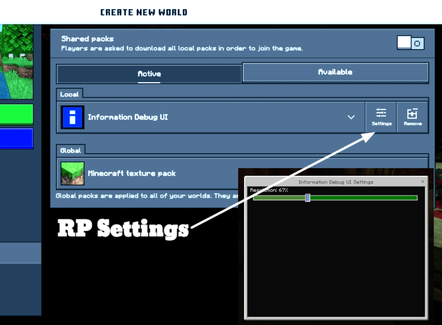 Information Debug Ui Addon Mcpe [ Achivement friendly ] — screenshot 4