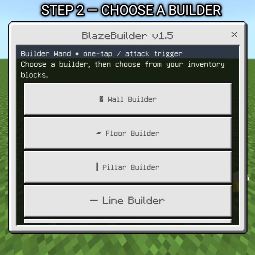 BlazeBuilder – Builder Wand | Fast Building Addon — screenshot 3