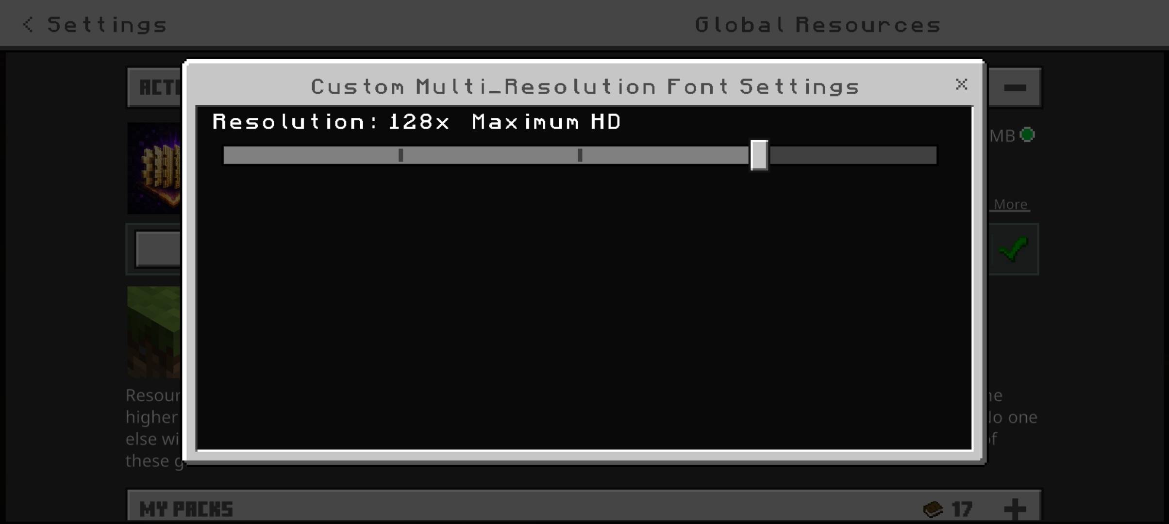 Custome multi resolution font — screenshot 6