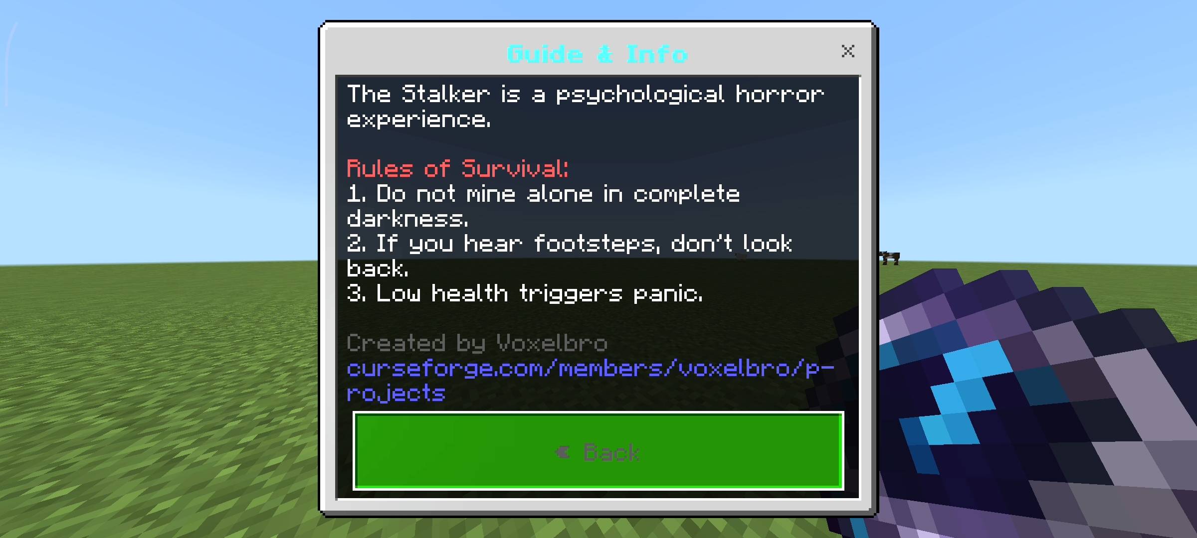 The Stalker — Psychological Horror Addon — screenshot 8