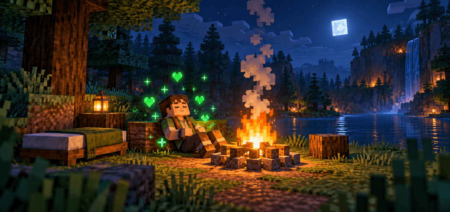 Campfire Healing | Cozy Survival Regeneration — screenshot 1