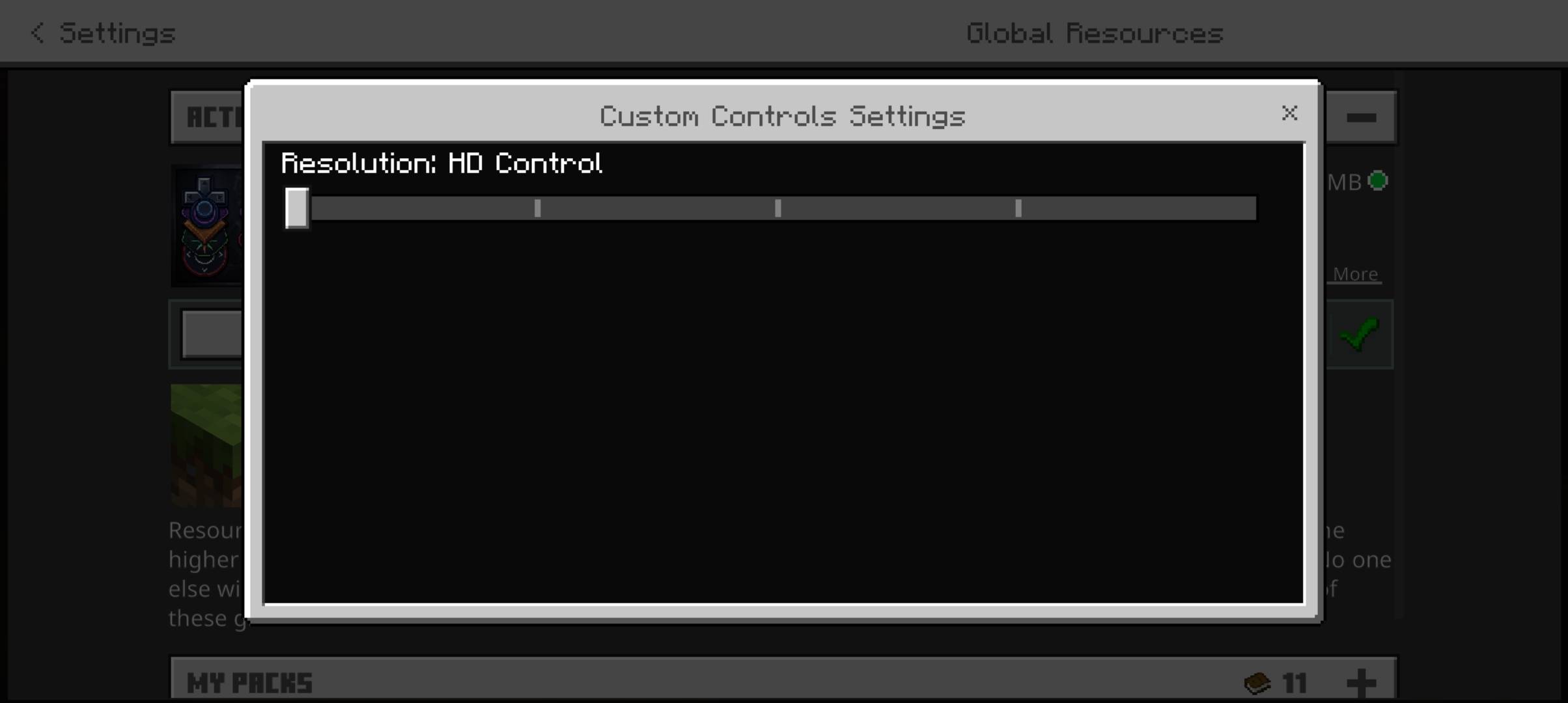 Custom multi control style — screenshot 1