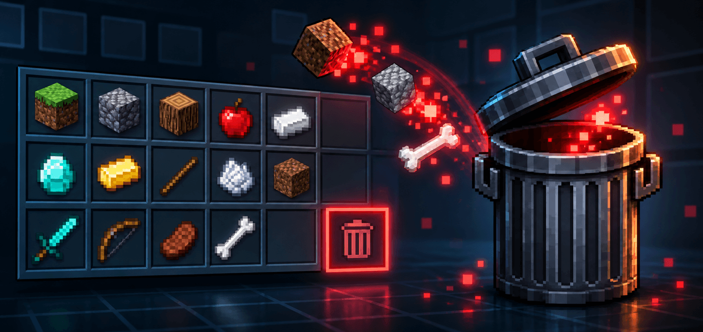 Trash Slot | Permanent Inventory Deletion — screenshot 1